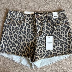 NWT Judy Blue High Waist Animal Print
Shorts Size Medium
